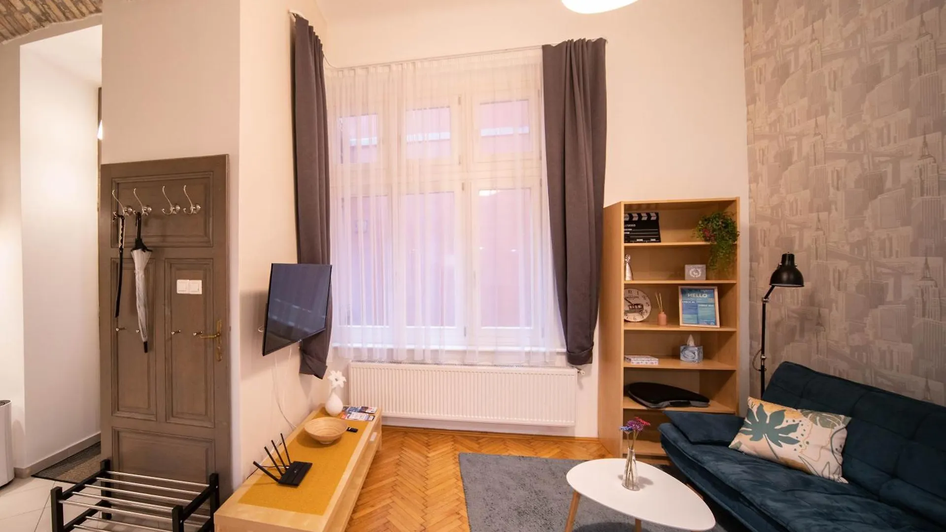 Free Parking Broadway Budapest Residence - Ac, 2People, Fast Wifi, Smart Tv Apartment